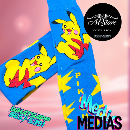 Medias Pikachu Azul