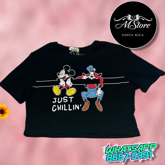 Corte Medio Guffy Mickey asomados