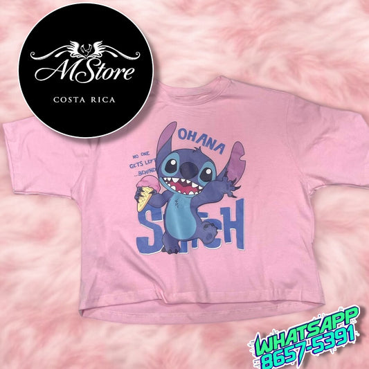 Corte Medio Stich Rosa