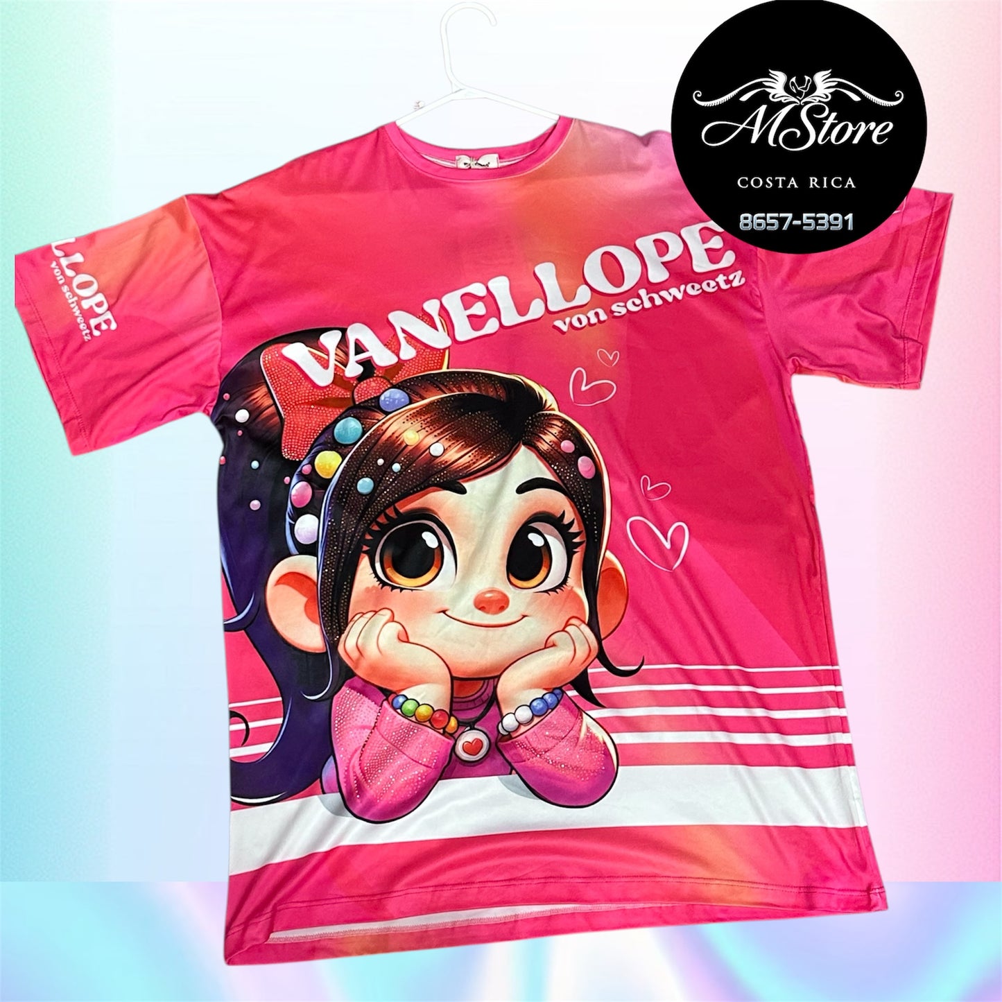 Blusón Oversize PRB Vanelope Fucsia Tela piel de durazno