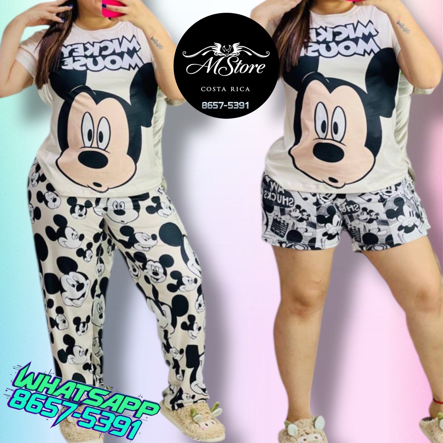 Pijama Plus Trio Mickey