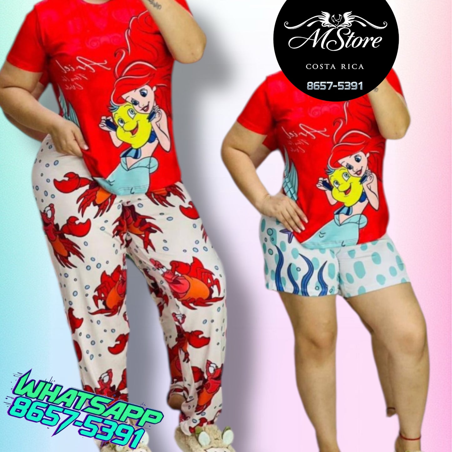 Pijama Plus Trio Sirenita