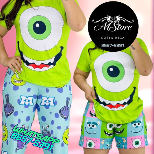 Pijama Plus Trio Mike Wazowski