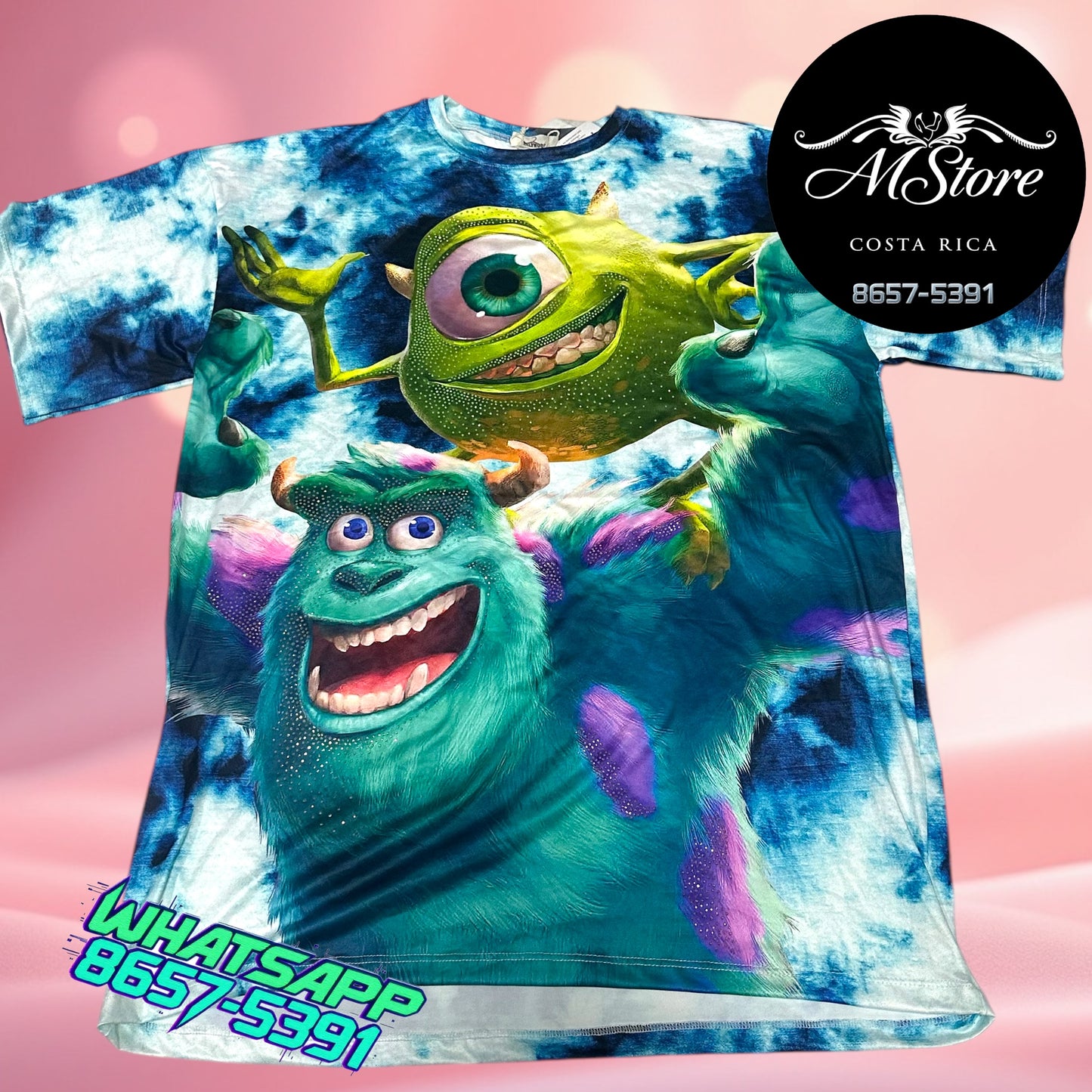 Bluson Monster Tela piel de Durazno