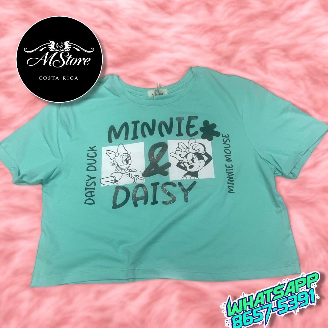 Corte Medio Daisy Minnie Menta