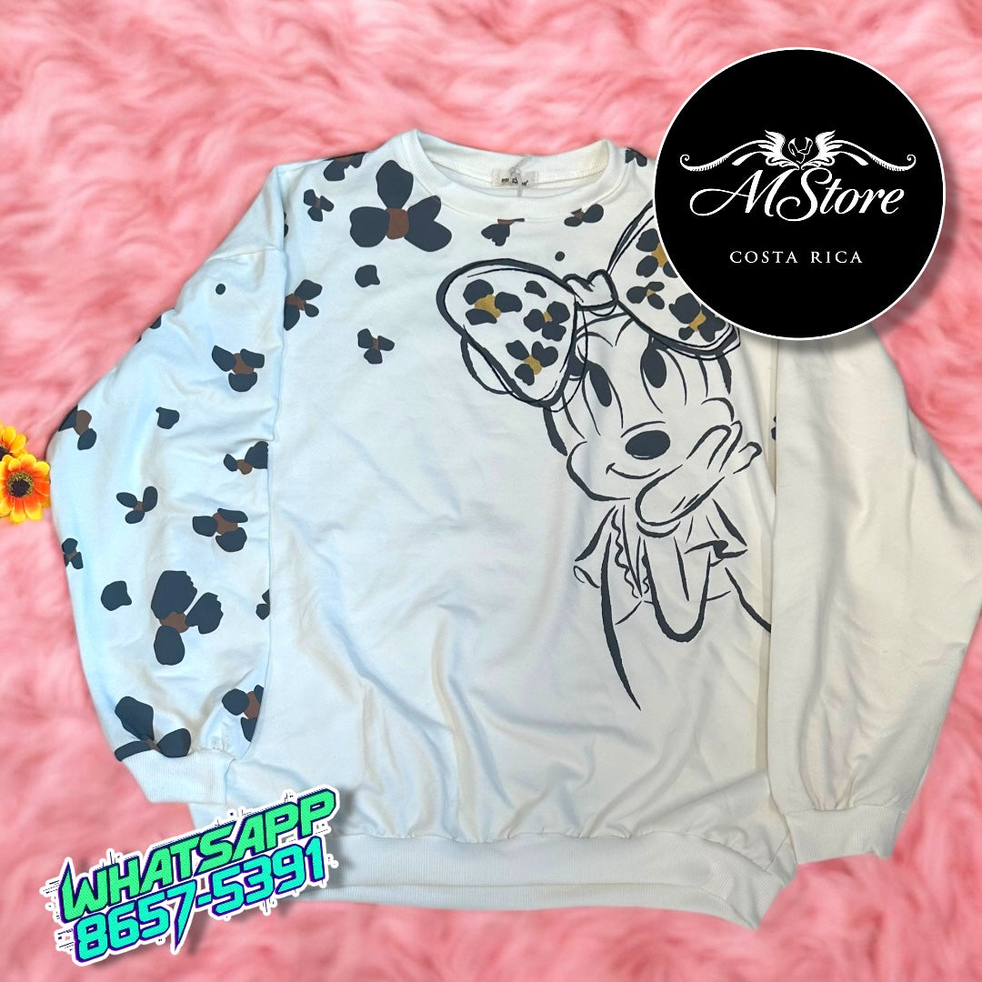 Abrigo Minnie Blanco