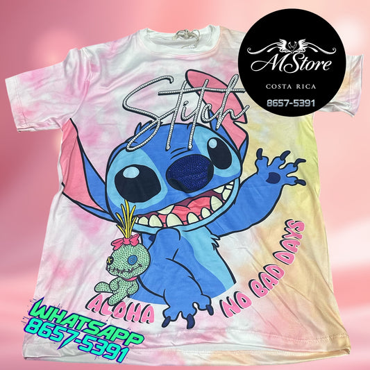Blusa de Niña Stitch Trapito