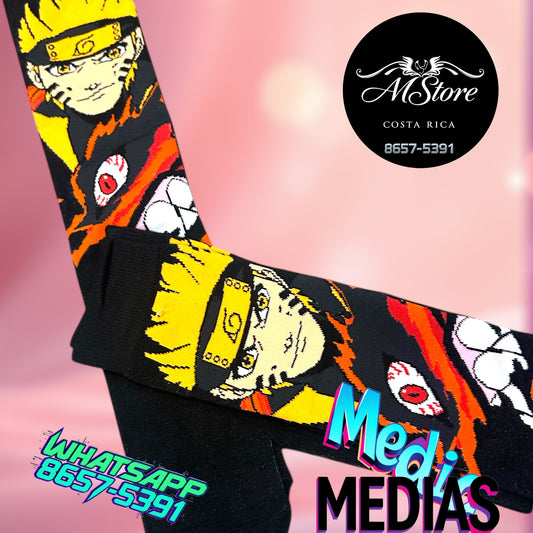 Medias Naruto Negro