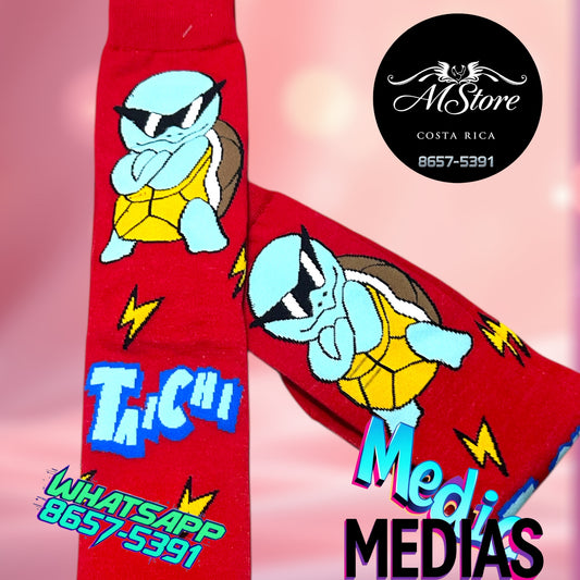 Medias Pokémon Rojo