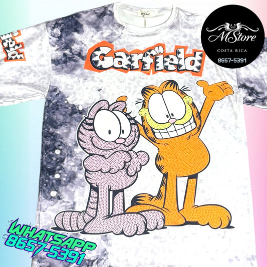 Blusón Oversize GARFB Garfield Nemal Tela piel de Durazno