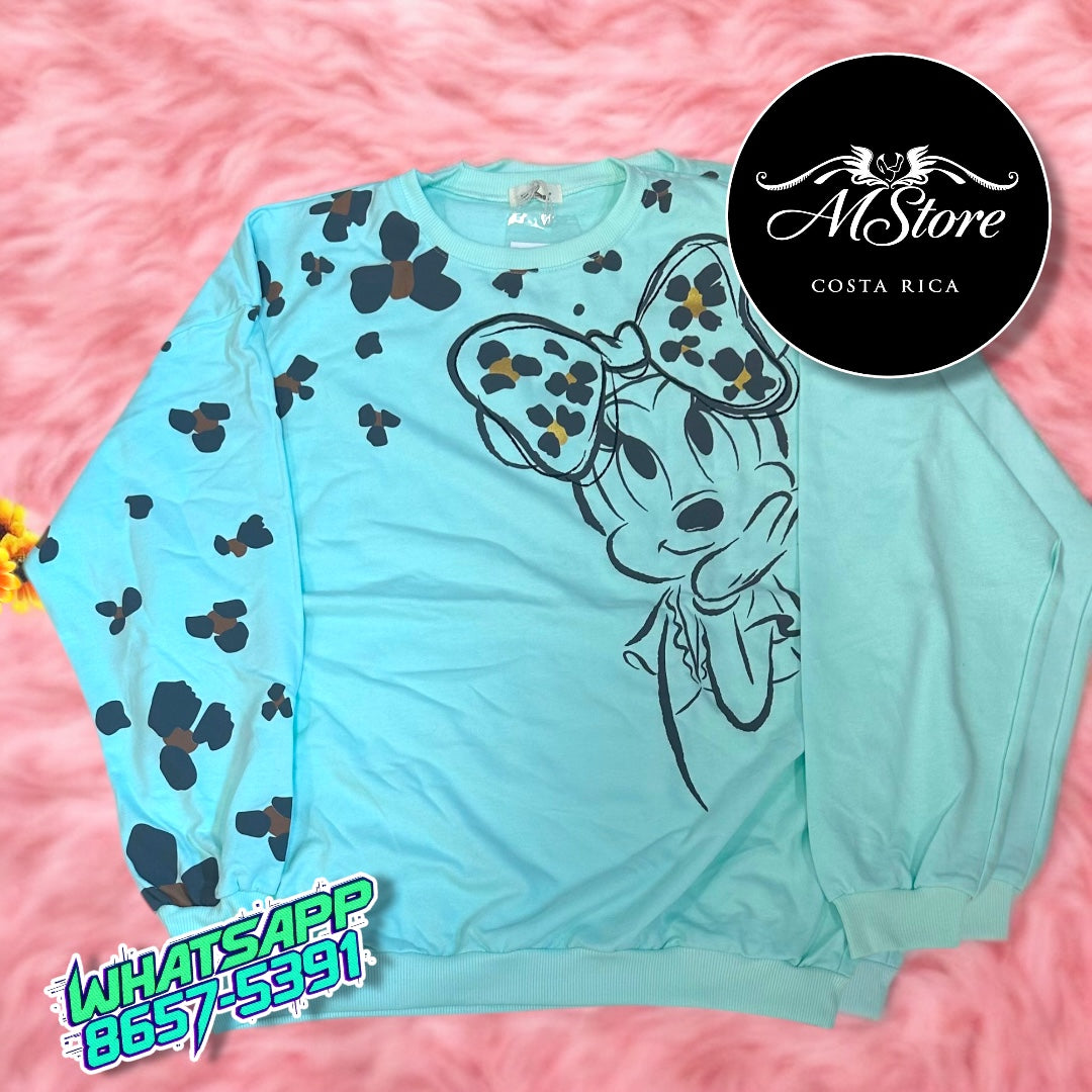 Abrigo Minnie Menta