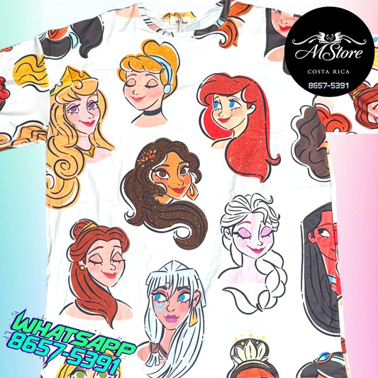 Blusón Oversize PRB Caritas Tela piel de durazno