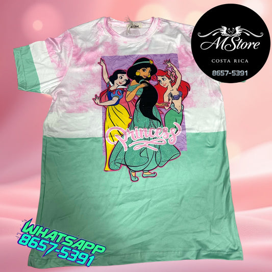 Blusa de Niña Pricesas Rosa