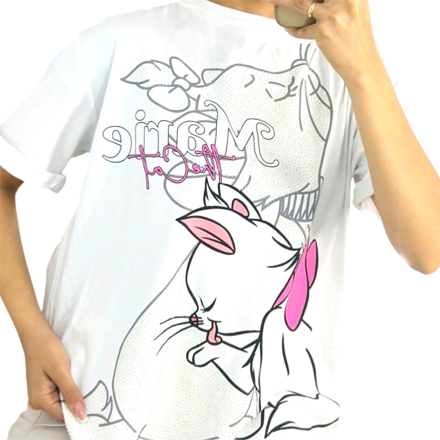 Blusa Corte L Marie Blanco