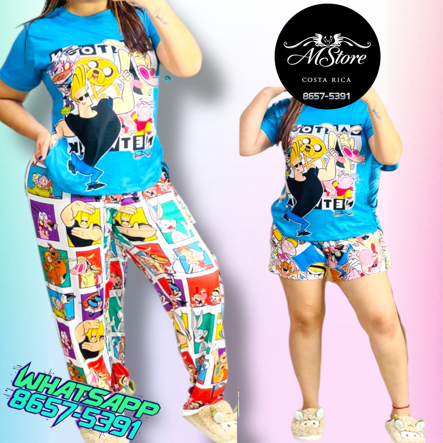 Pijama Plus Trio Cartoon