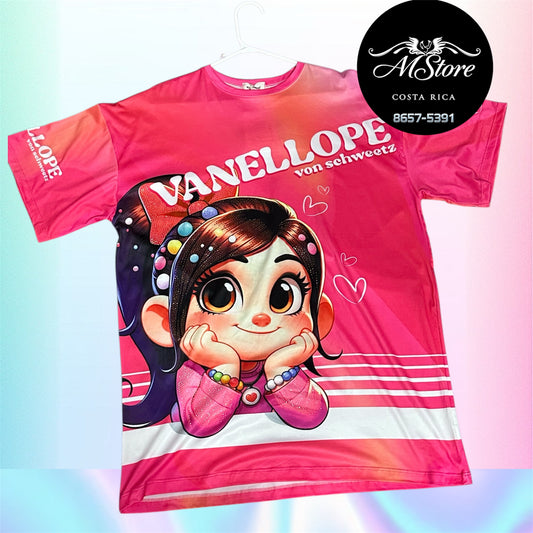 Blusón Oversize PRB Vanelope Fucsia Tela piel de durazno