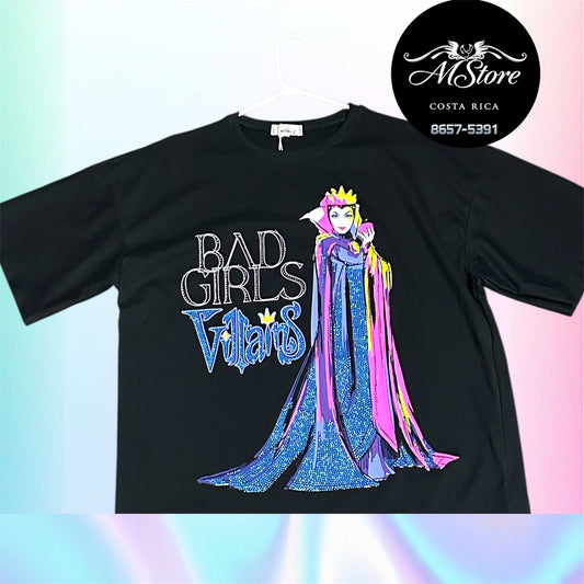 Blusón Oversize PRB Villana BadNegro Tela Fría