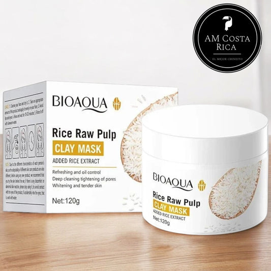 Bioaqua Mascarilla de Pulpa de Arroz