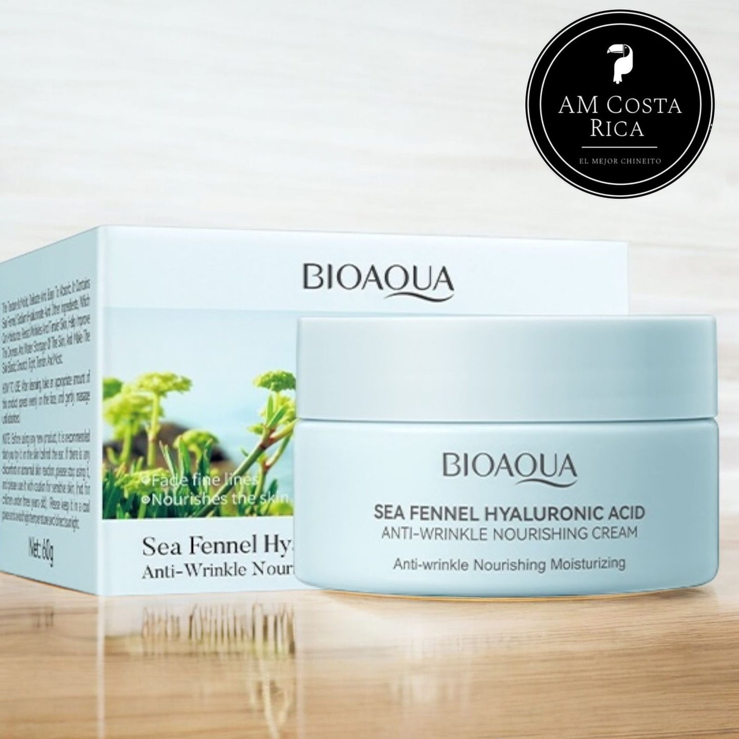 Bioaqua Crema Facial Acido Hialuronico