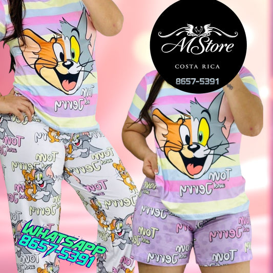 Pijama Plus Trio Tom Jerry