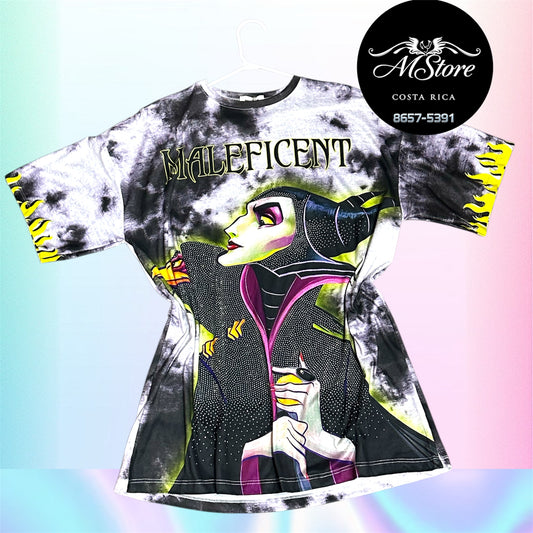 Blusón Oversize PRB Malefica GrisTela piel de durazno