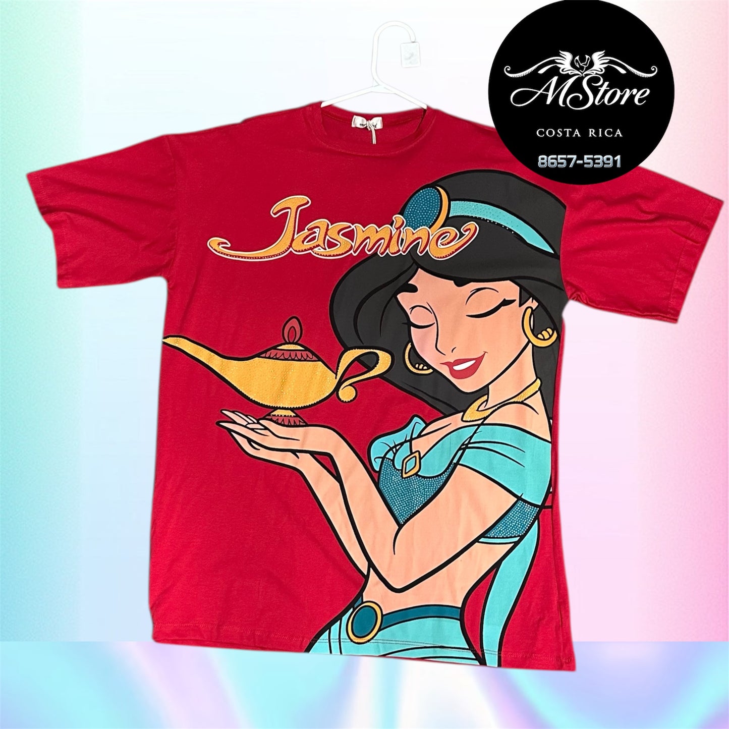 Blusón Oversize PRB Cruela Jazmin Ánfora Rojo Tela Fría