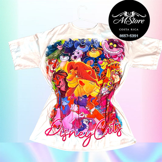 Blusón Oversize PRB Disney Tela piel de durazno