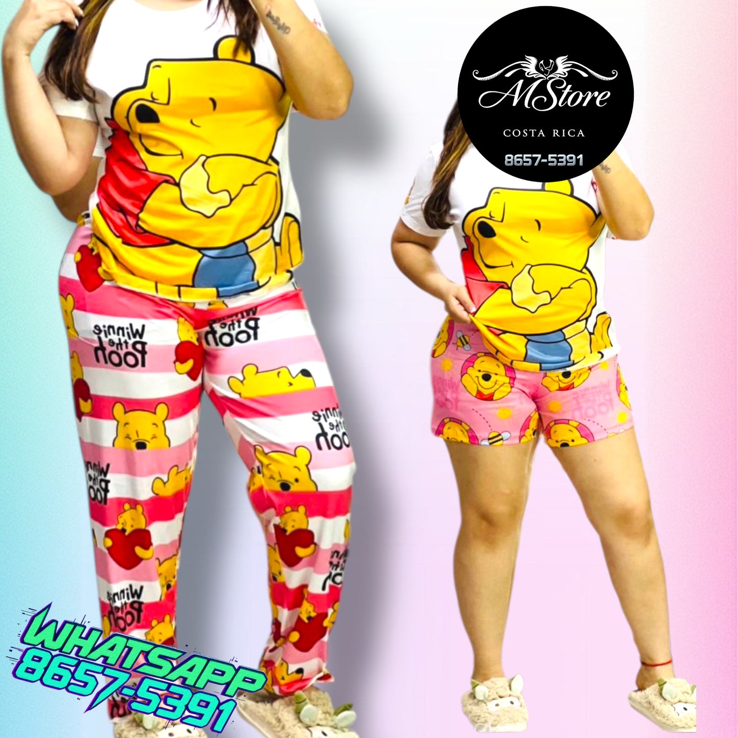 Pijama Plus Trio Winnie Pooh
