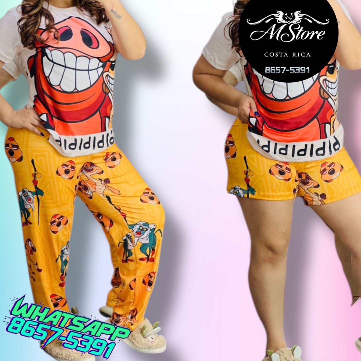 Pijama Plus Trio Rey Leon
