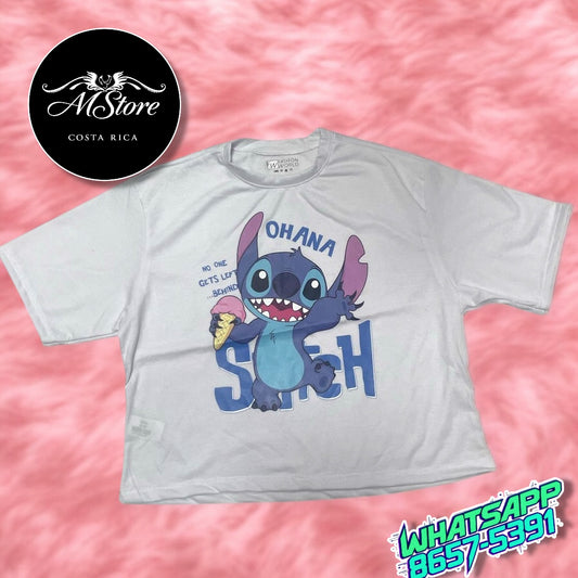 Corte Medio Stich Blanco
