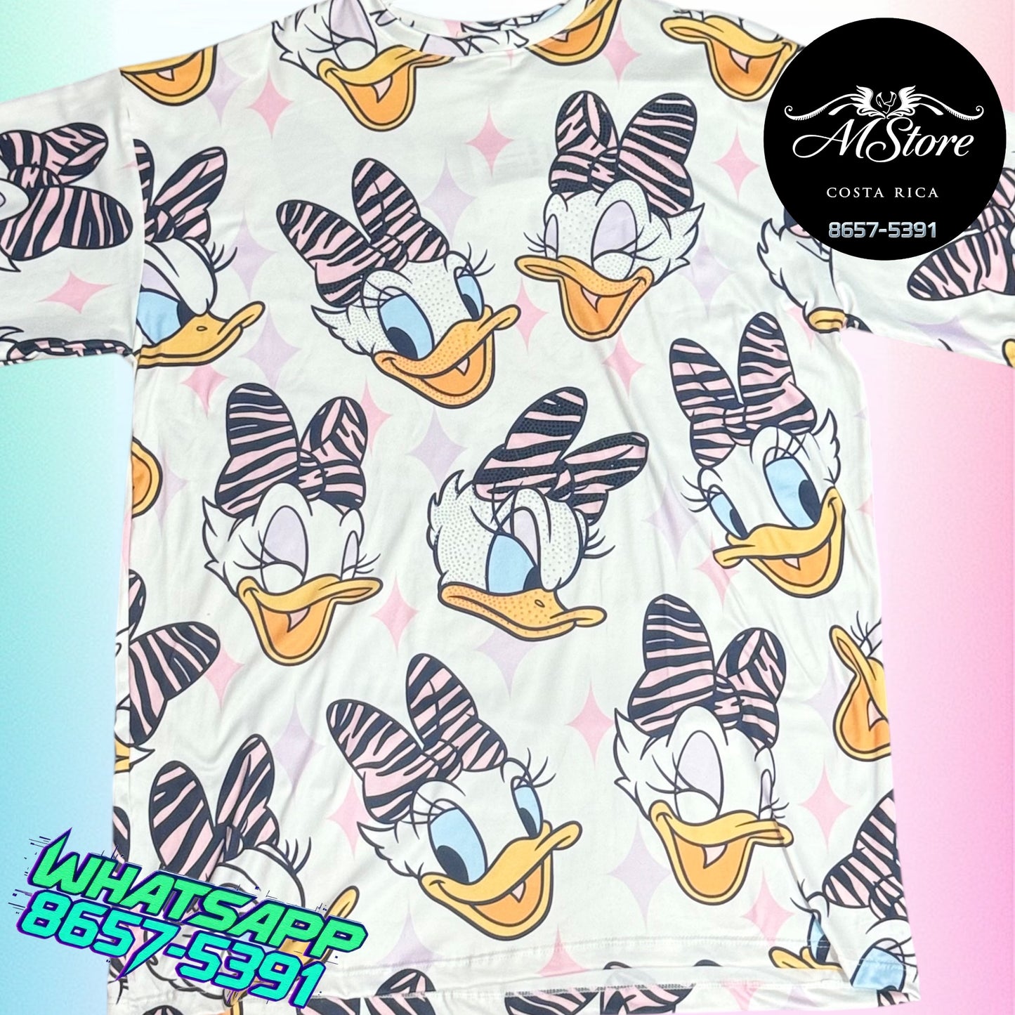 Blusón Oversize MMB  Daisys Tela piel de durazno