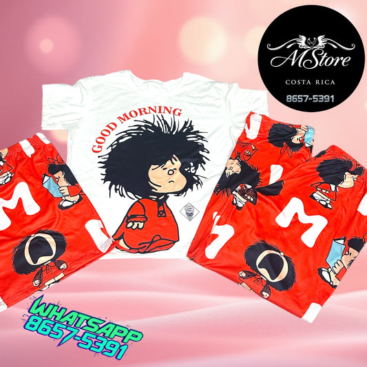 Pijama Plus Mafalda Trío