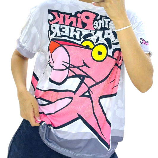 Blusa Corte L Pantera Rosa