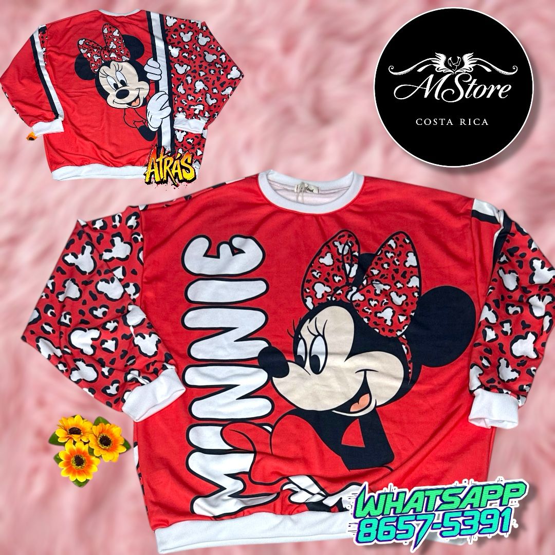 Abrigo Minnie Roja