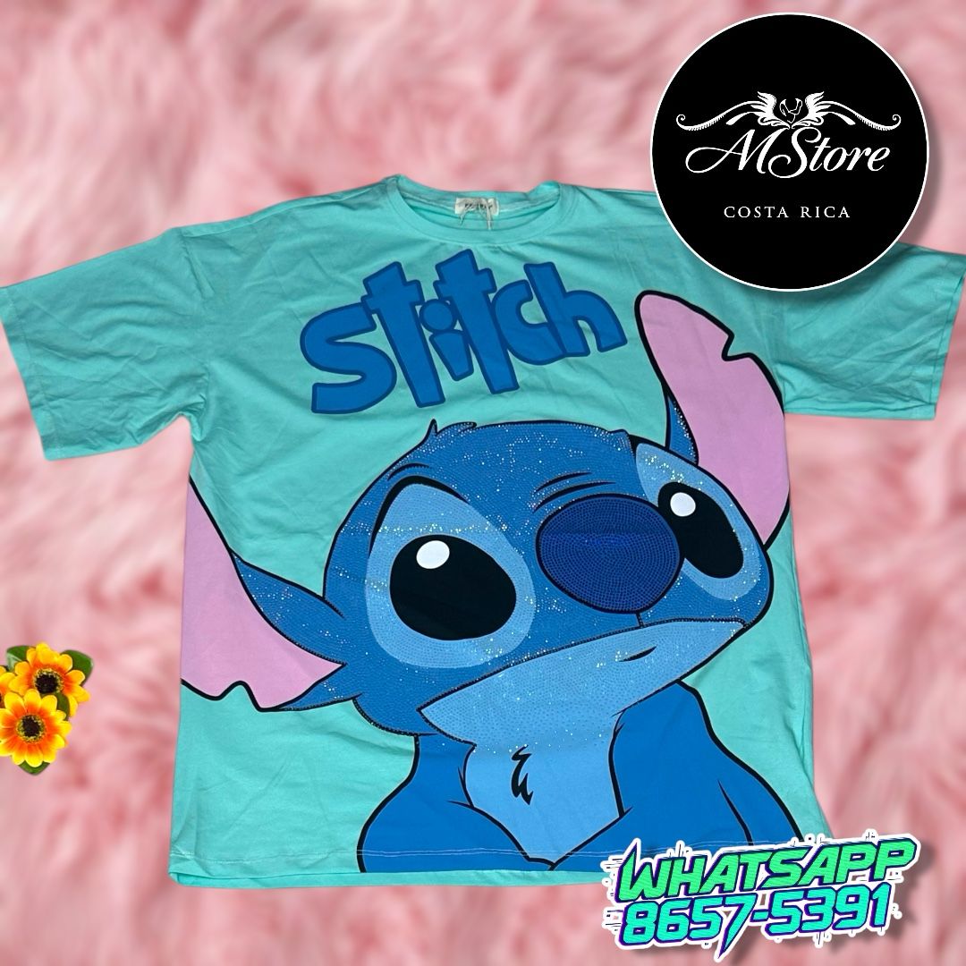 Blusón Oversize Stitch Ojotes Menta Tela Fría