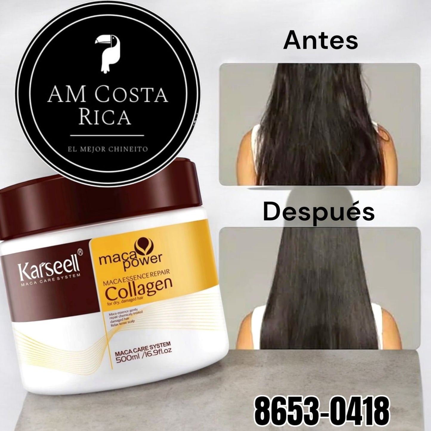 Mascarilla de Cabello Karseell Maca Power Collagen